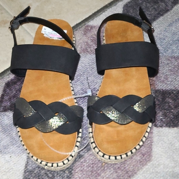 G.C. Shoes Shoes - ⚫ Black Sandals